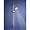 Grohe Tempesta Square 110 24In Shower Rail Set, 2-Spray  In Chrome 26783002 - alternate 3